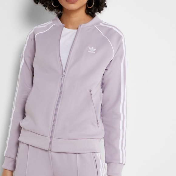 Adidas Track Jacket - Lavender - Picture 2 of 2